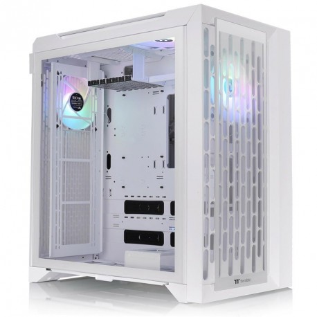 Ohišje THERMALTAKE CTE C700 TG Snow Mid-ATX, okno, belo
