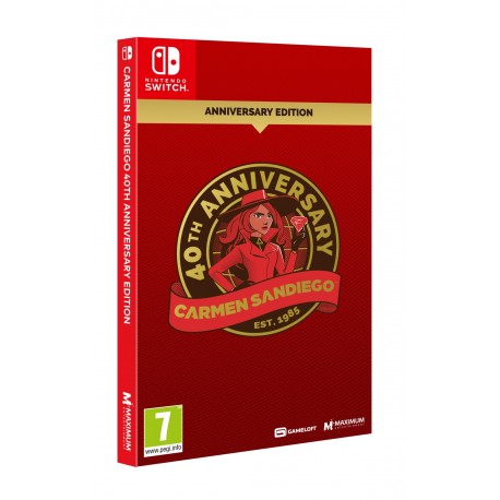 Igra Carmen Sandiego 40th Anniversary Edition (Nintendo Switch)