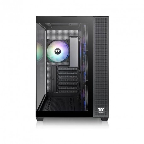 Ohišje THERMALTAKE VIEW 380 TG, Midi-ATX, črno