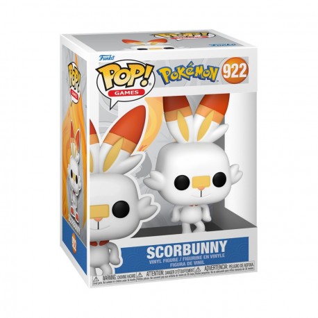 Figura FUNKO POP GAMES: POKEMON - SCORBUNNY (EMEA)