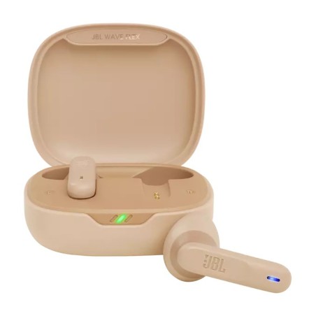 Slušalke JBL Wave Flex, bež