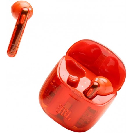 Slušalke JBL Tune 255TWS, oranžne