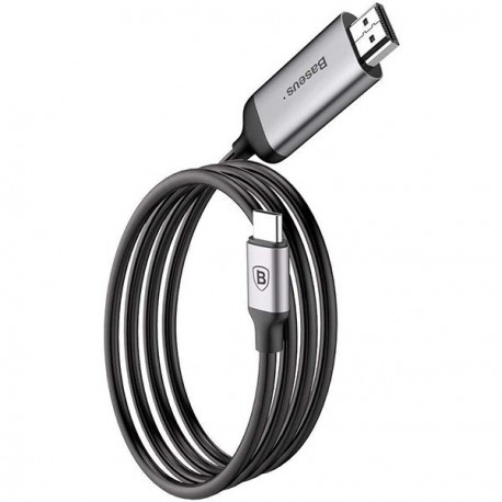 Kabel BASEUS USB Type-C -> HDMI, 1,8m, črn
