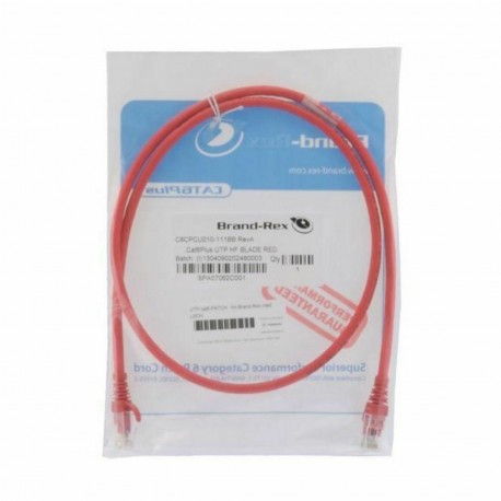 Mrežni kabel Leviton patch UTP CAT.6   1,5m rdeč, 9030418