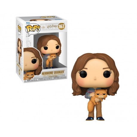 Figura FUNKO POP: HARRY POTTER - HERMIONE GRANGER W/CROOKSHANKS