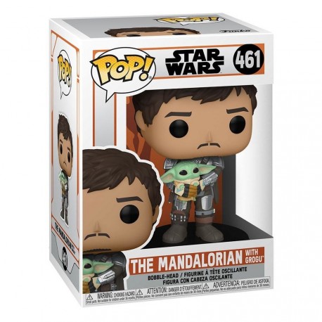 Figura FUNKO POP: STAR WARS - MANDALORIAN - MANDO HOLDING CHILD