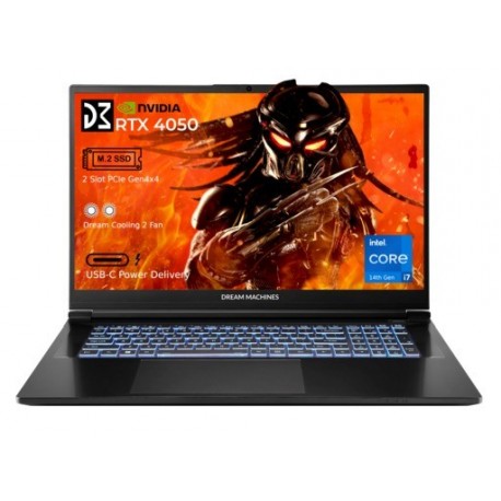 Prenosnik Dream Machines RG4050-17EU38 i7-14650HX, 32GB, 1TB
