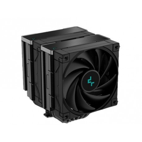 Hladilnik DeepCool AK620 Zero Dark, 2x 120mm, 260W, črn