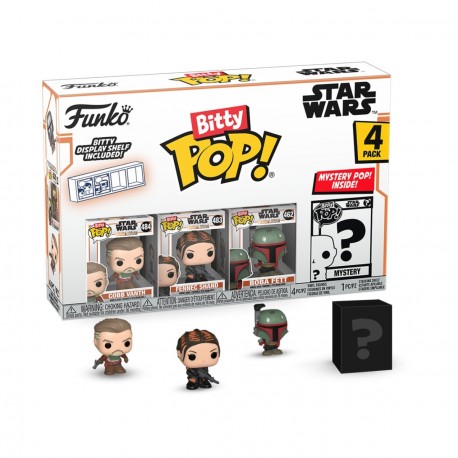 Figura FUNKO BITTY POP: MANDALORIAN 4PK - MARSHAL