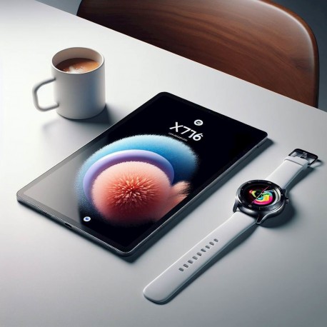 Tablični računalnik Samsung Galaxy Tab S9, 128GB, 5G + Galaxy Watch Ultra, bela
