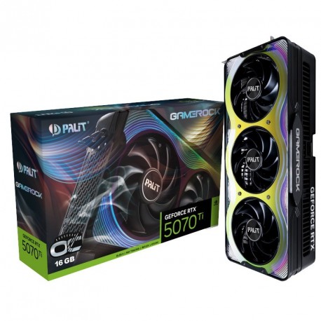 Grafična kartica PALIT GameRock GeForce RTX 5070Ti OC 16GB GDDR7