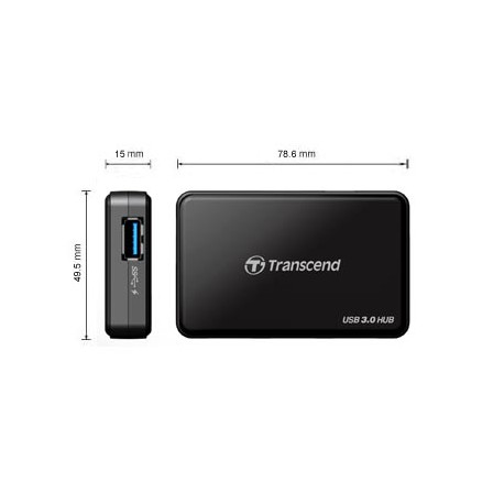 USB HUB 4x USB 3.0 Transcend TS-HUB3K