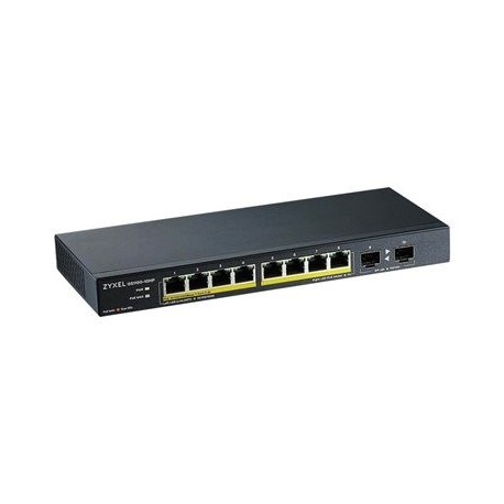 Stikalo (switch) ZYXEL GS1100-10HP, 10-port, PoE, SFP