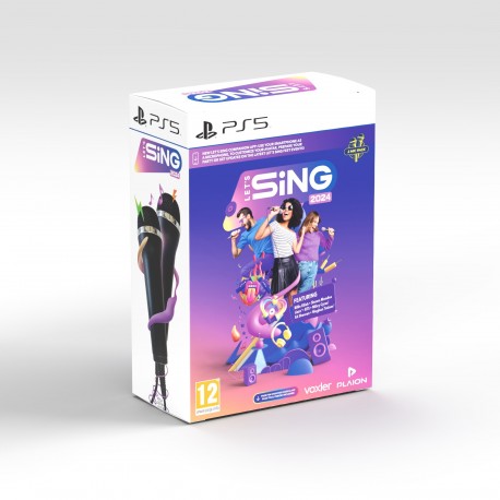 Igra Lets Sing 2024 - Double Mic Bundle (Playstation 5)