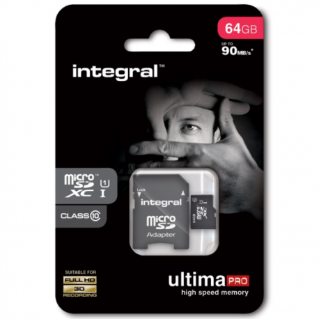 Spominska kartica INTEGRAL 64GB MICRO SDXC class10