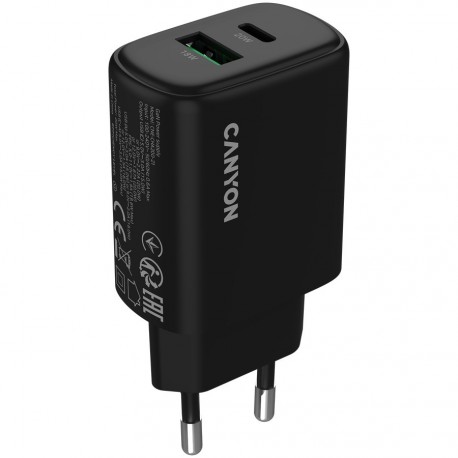 Polnilec CANYON OnCharge 200, 20W, črn