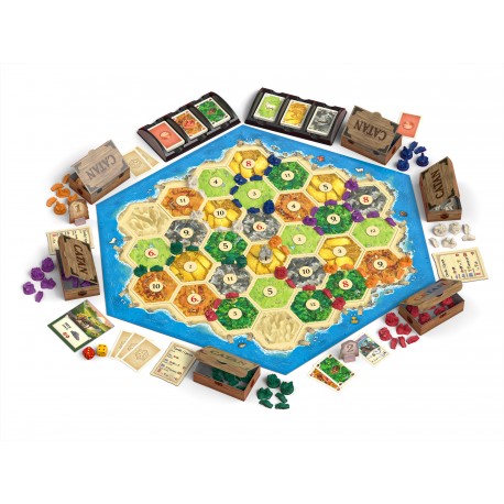 Družabna igra Catan dodatek za 5/6 igralca Osnovna igra