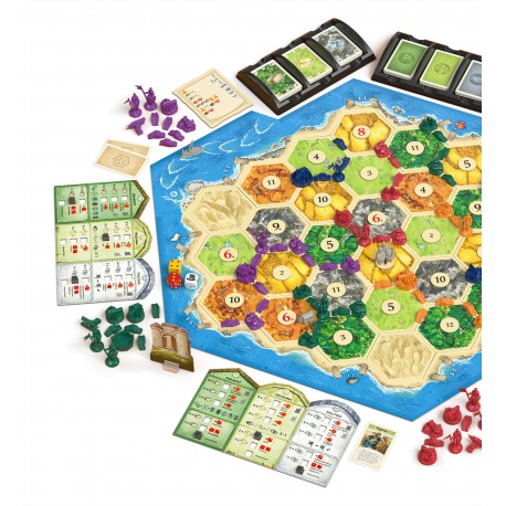 Družabna igra Catan dodatek za 5/6 igralca Mesta in vitezi