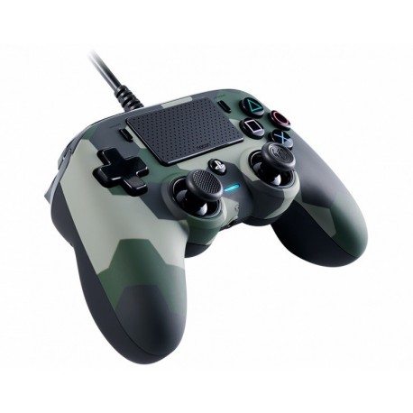 Kontroler Nacon PS4 Wired Compact, camo zelen