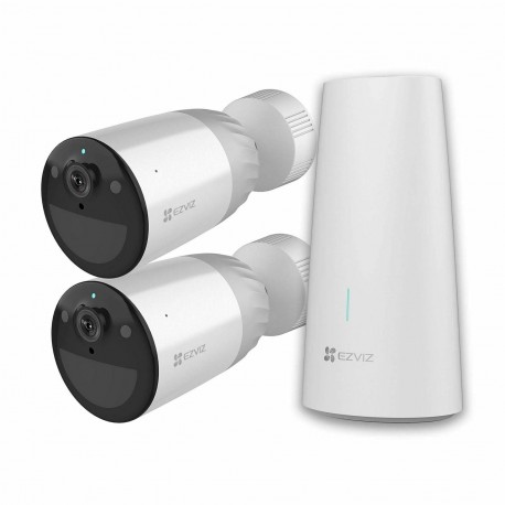 IP kamera EZVIZ BC1-B2, 4.0 MP, brezžični video nadzorni kit z akumulatorjem