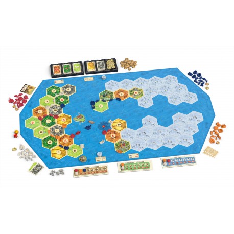 Družabna igra Catan razširitev Raziskovalci in gusarji