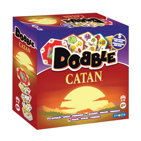 Družabna igra Dobble/Spot it Catan