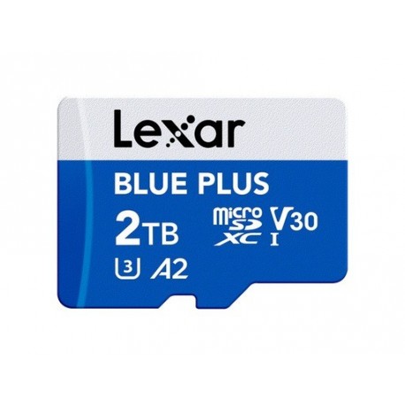Spominska kartica 2TB Lexar BLUE PLUS, Micro SDXC, z adapterjem