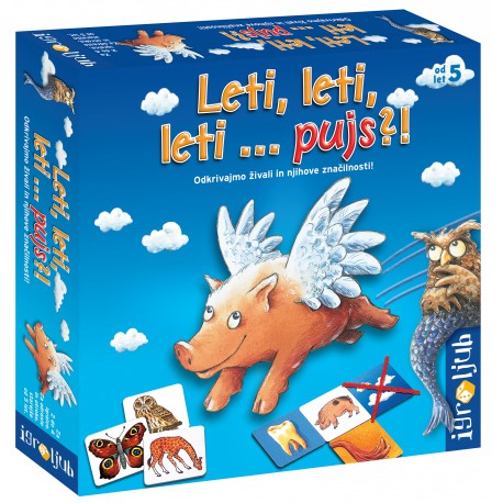 Družabna igra Leti, leti, leti Pujs