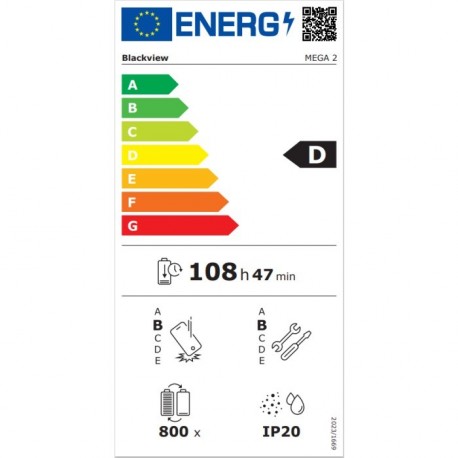 Tablični računalnik Blackview MEGA 2 Wi-Fi, 12GB, 256GB, moder