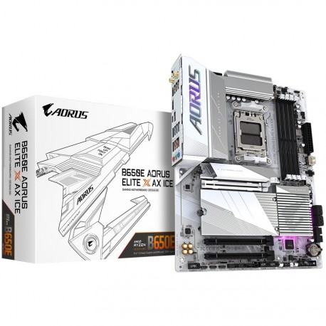 Matična plošča GIGABYTE Mainboard Desktop B650E A ELITE X ICE, AM5, DDR5, ATX
