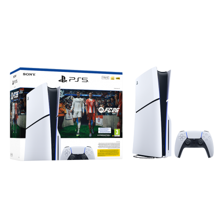Igralna konzola PlayStation 5 Slim, 1 TB in igra FC26