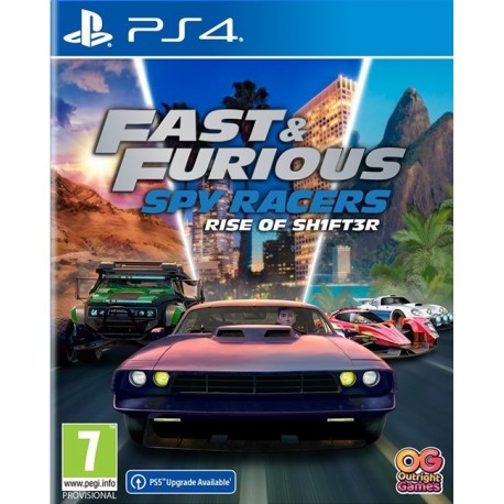 Igra Fast & Furious: Spy Racers Rise of SH1FT3R (Playstation 4)