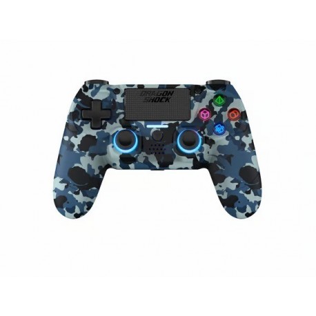 Kontroler DragonShock Mizar, PS4, moder camo + Igra PS4 Tomb Raider