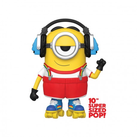Figura FUNKO POP MOVIES: MINIONS 2 - 10" ROLLER SKATING STUART