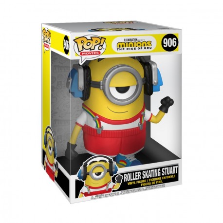 Figura FUNKO POP MOVIES: MINIONS 2 - 10" ROLLER SKATING STUART