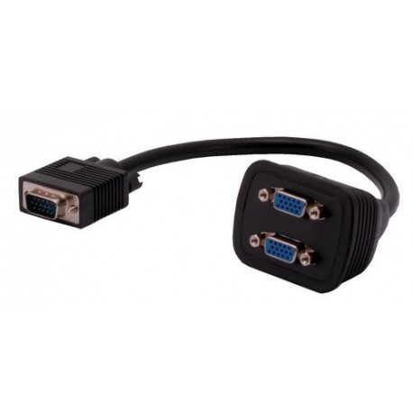 Adapter VGA 2XŽ - VGA M Digitus