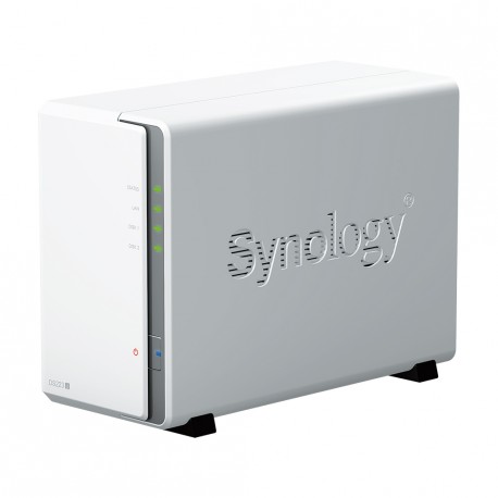 NAS strežnik Synology DS223j z vgrajenim diskom 16 TB (2x8 TB)