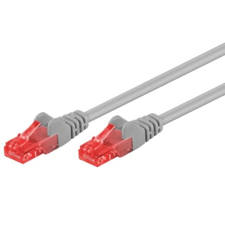 Mrežni kabel GOOBAY UTP Cat6 25m siv