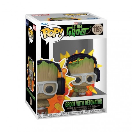 Figura FUNKO POP MARVEL: I AM GROOT - GROOT W/ DETONATOR