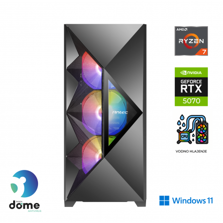 Računalnik ANNI Gamer Extreme R7 7700X / RTX 5070 / 32 GB / 2 TB / W11H