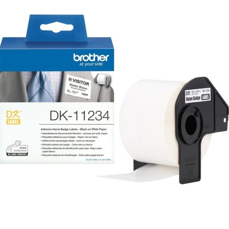 Nalepke za oblačila Brother DK11234, 60mmx86mm