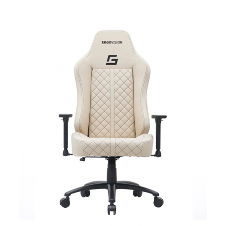 Gaming stol Ergovision Lord, PU usnje, bež