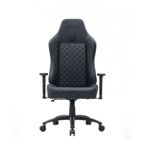 Gaming stol Ergovision Lord, PU usnje, črna