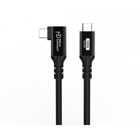 Kabel MicroConnect Premium USB C-C 3.2, kotni, 1m