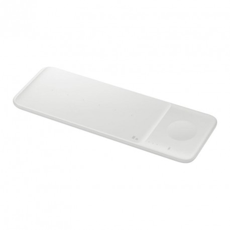 Brezžični polnilec Samsung Trio EP-P6300 – 9 W, USB Type-C, Bel