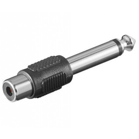 Adapter MicroConnect 6.3mm - RCA M-F