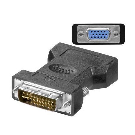 Adapter MicroConnect DVI-I - VGA