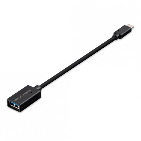 Adapter MicroConnect USB-C 3.2 Gen 1 - USB-A 3.2 Gen 1, 0.2m