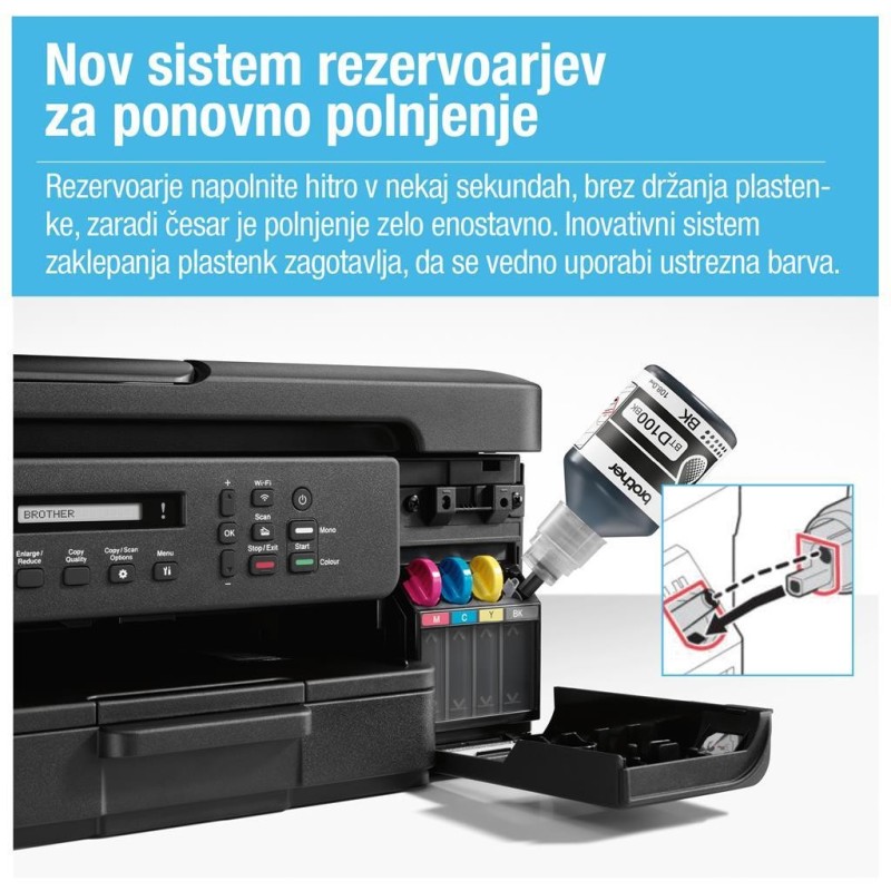 Multifunkcijski tiskalnik Brother DCPT730DWYJ1