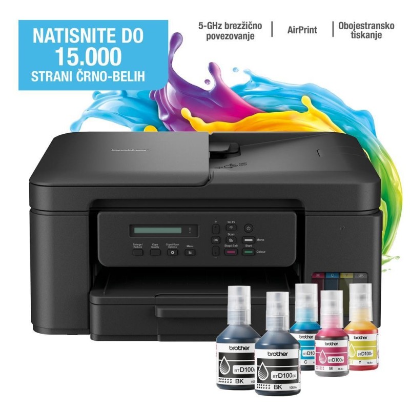 Multifunkcijski tiskalnik Brother DCPT730DWYJ1